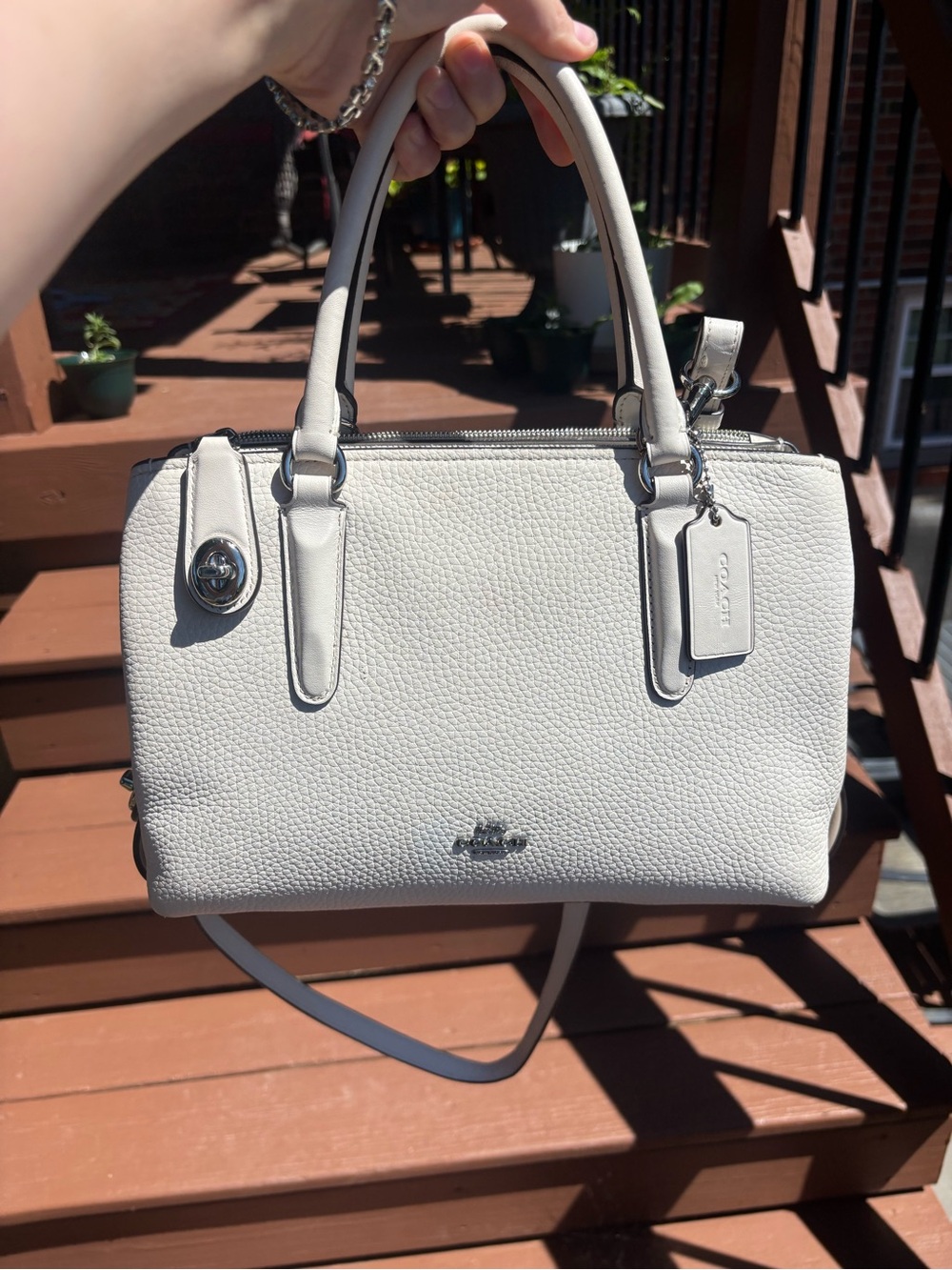 Brooklyn Carryall in Chalk White
